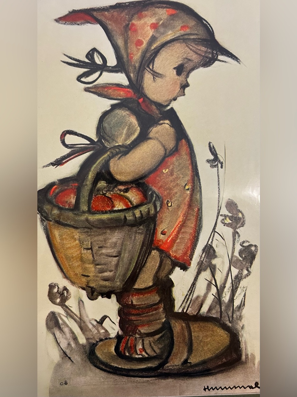 Vintage Hummel Set of 4 Matted Prints
16” Wall Art - Picture 5 of 11